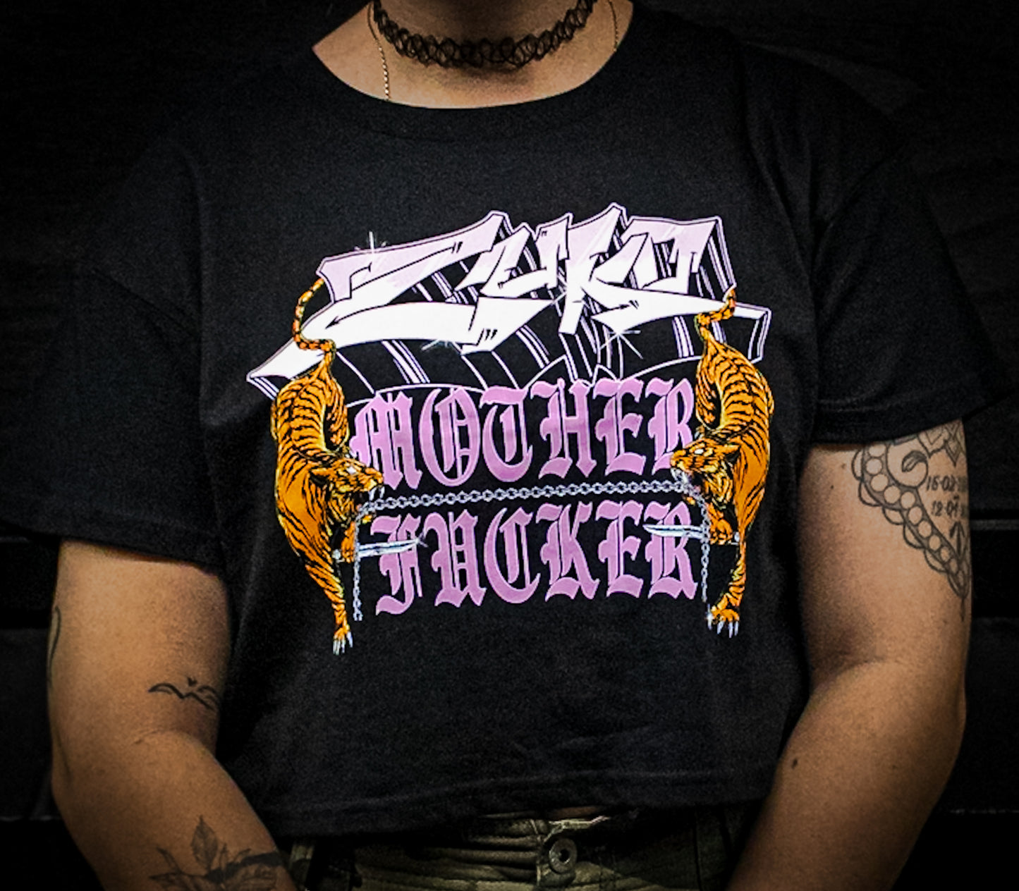 ZUKO "MOTHERFUCKER" Crop Top
