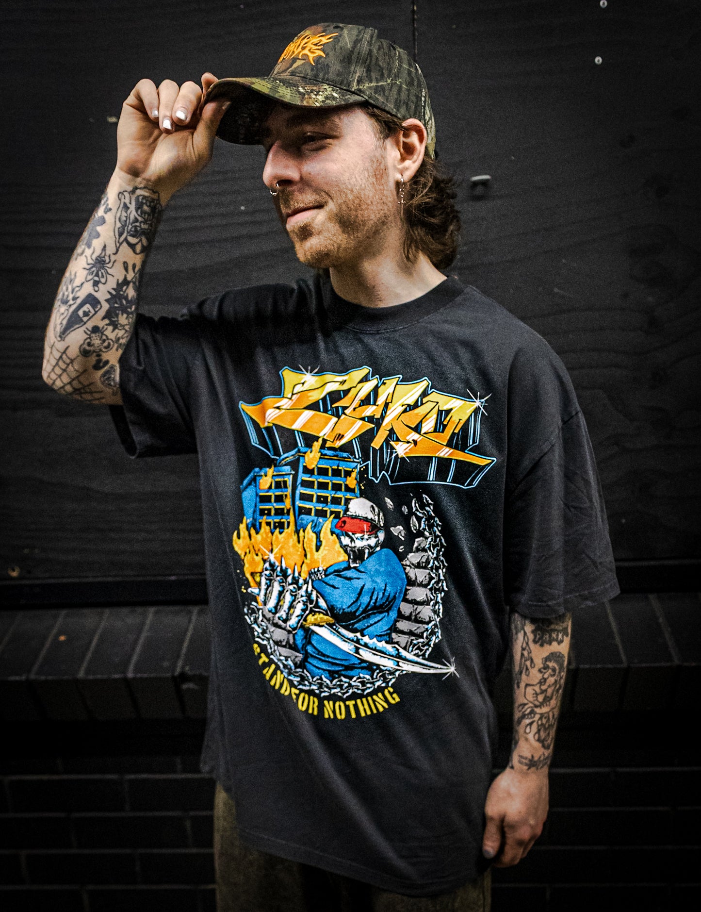 Stand For Nothing “Knife Guy” Tee